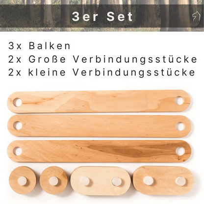 Montessori Balance Balken Holz