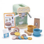 Kinder Kaffeemaschine aus Holz - Herzwerk