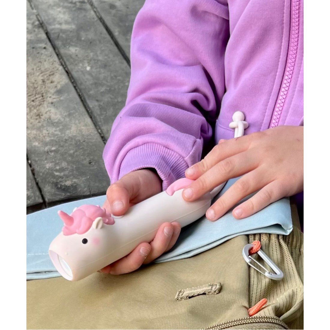 Taschenlampe für Kinder - Einhorn PINKY - Herzwerk