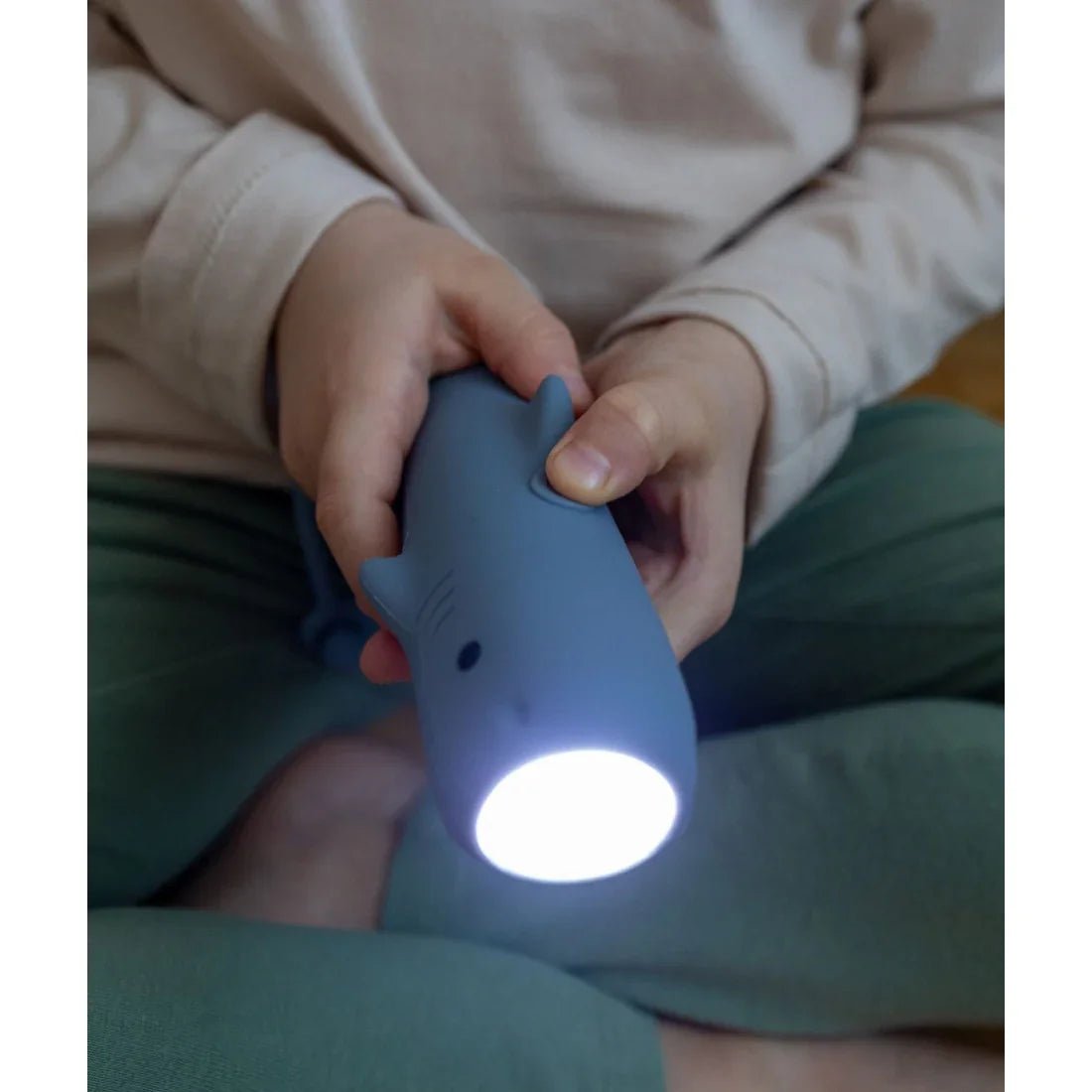 Taschenlampe für Kinder - Hai SHARKY - Herzwerk
